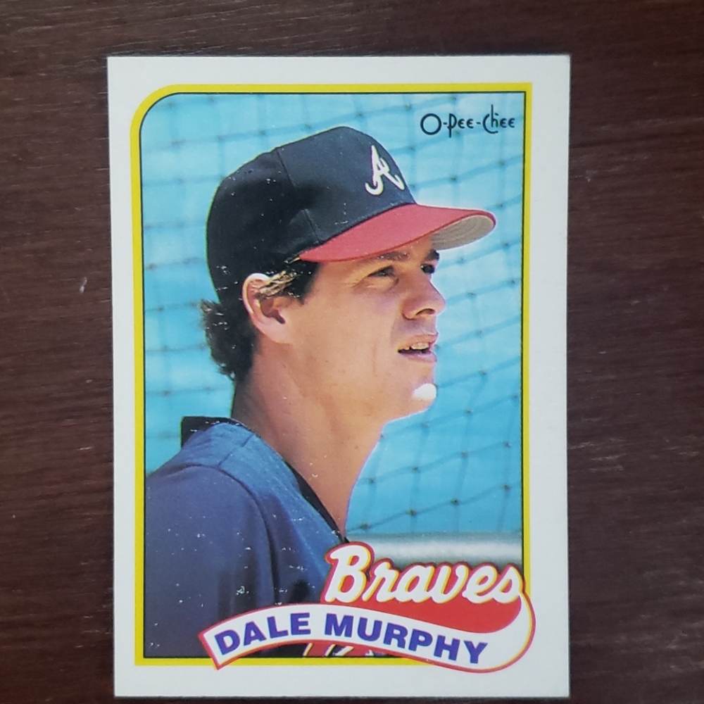 Dale Murphy #210 Braves baseball card o-pee-chee